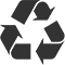 100% Recyclable, Environmentally Friendly